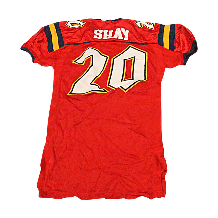 Brian Shay Orlando Rage 2001 Game Used Home Jersey Size 48 +2