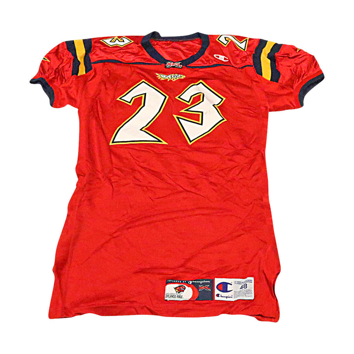 Kelly Malveaux Orlando Rage 2001 Game Used Home Jersey Size 48 +2