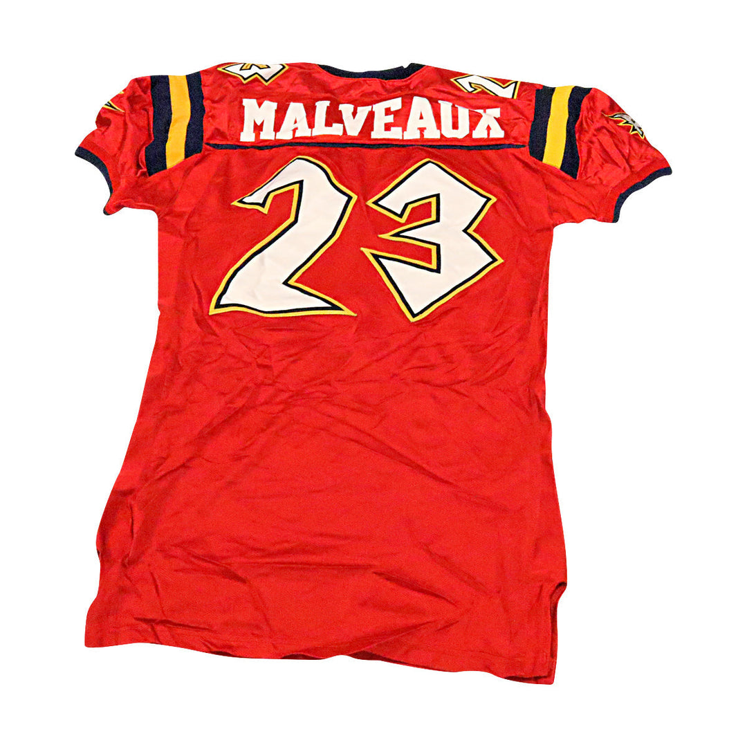 Kelly Malveaux Orlando Rage 2001 Game Used Home Jersey Size 48 +2