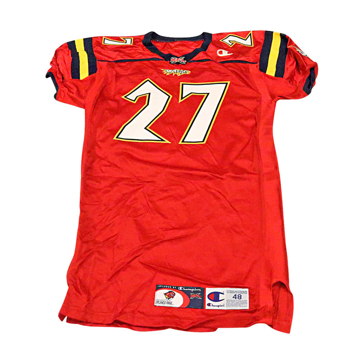Orlando Rage 2001 #27 Team Issued Home Jersey Size 48 +2