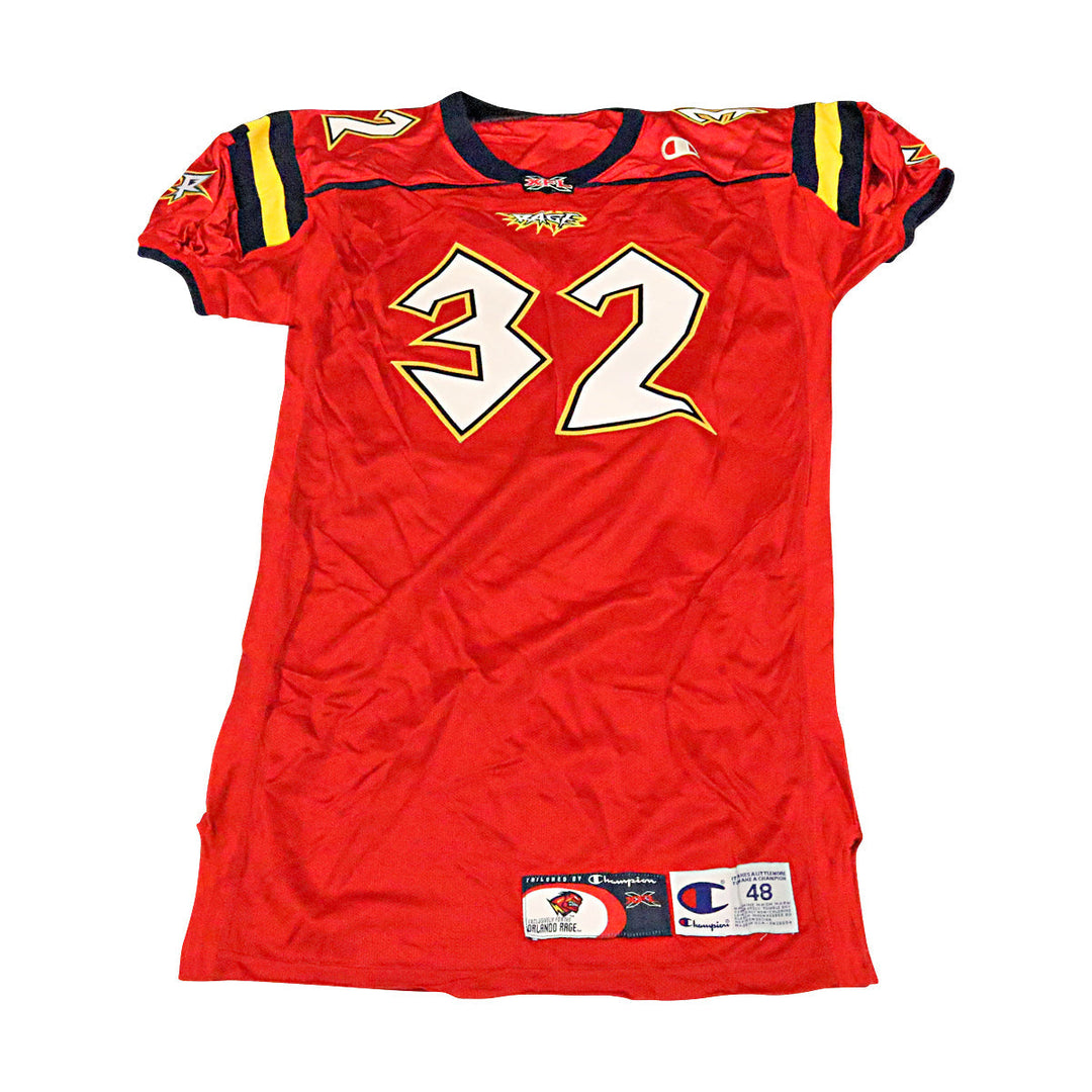 Orlando Rage 2001 #32 Team Issued Home Jersey Size 48 +2