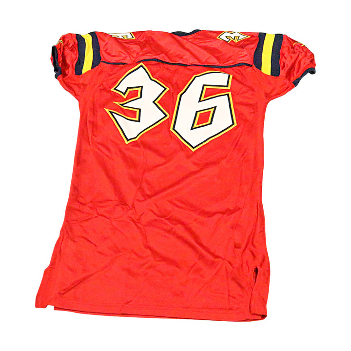 Orlando Rage 2001 #36 Team Issued Home Jersey Size 48 +2