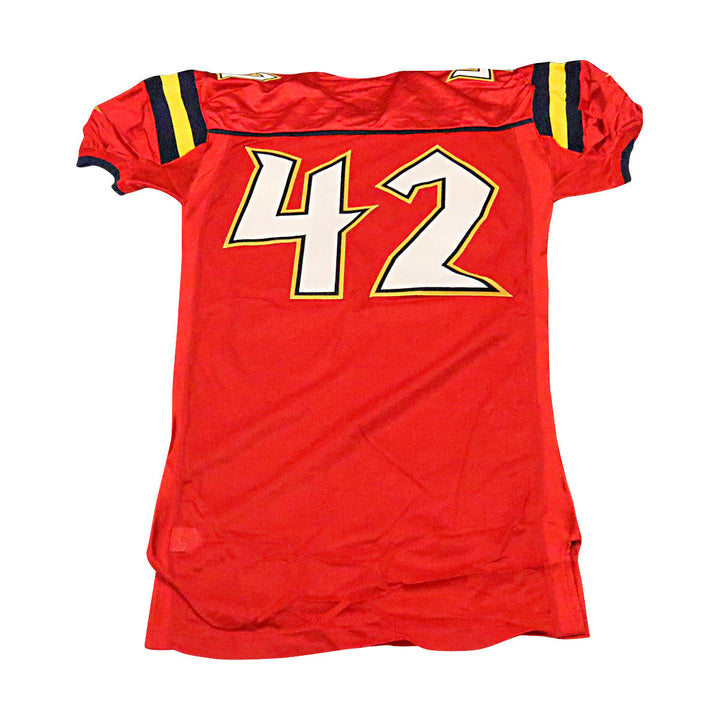 Orlando Rage 2001 #42 Team Issued Home Jersey Size 48 +2