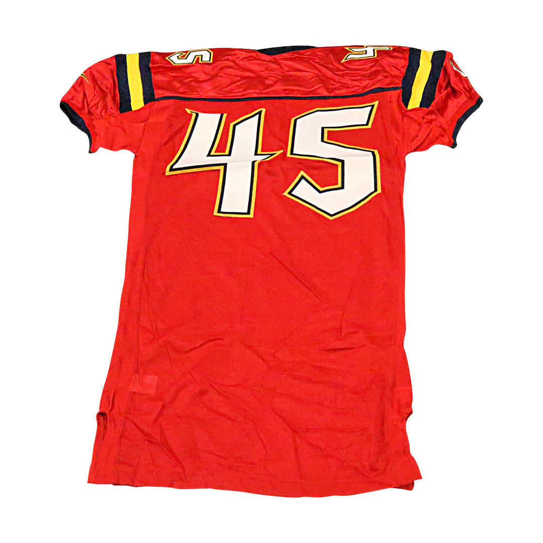 Orlando Rage 2001 #45 Team Issued Home Jersey Size 48 +2