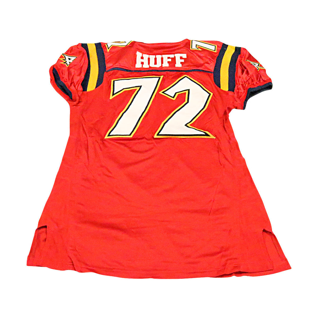 Ben Huff Orlando Rage 2001 Game Used Home Jersey Size 54 +2