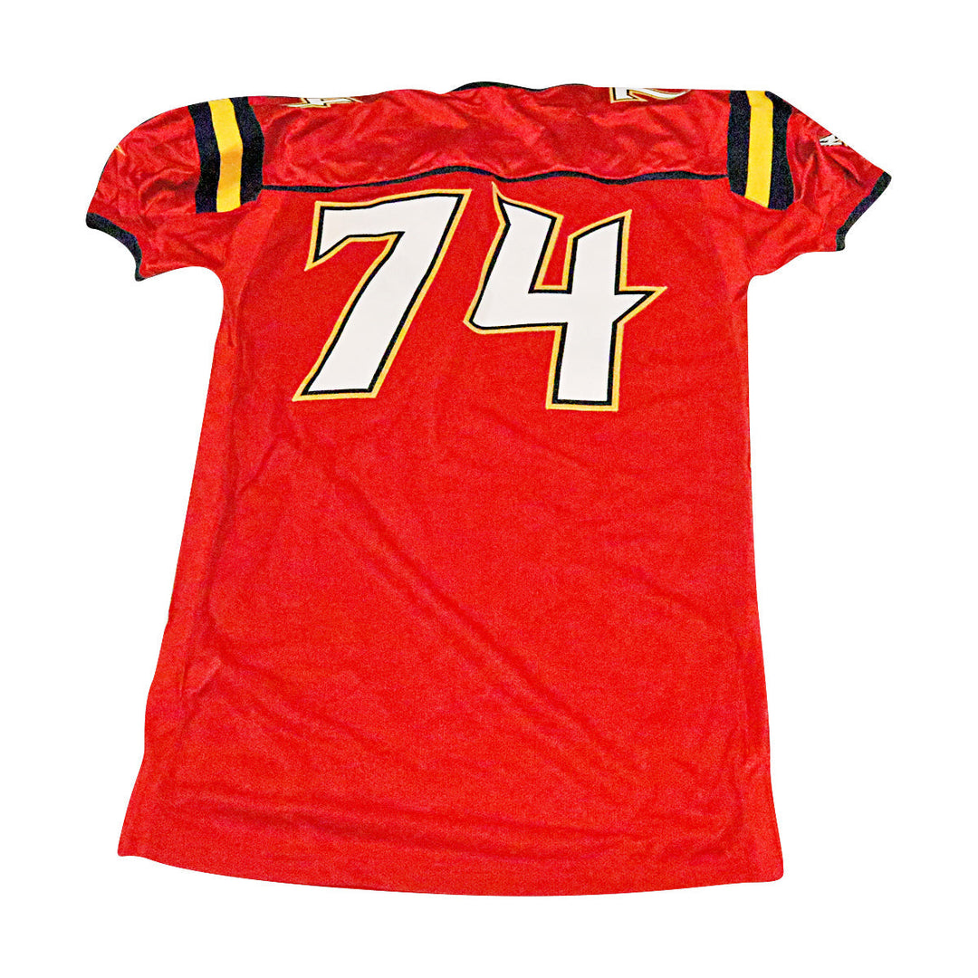 Orlando Rage 2001 #74 Team Issued Home Jersey Size 52 +2