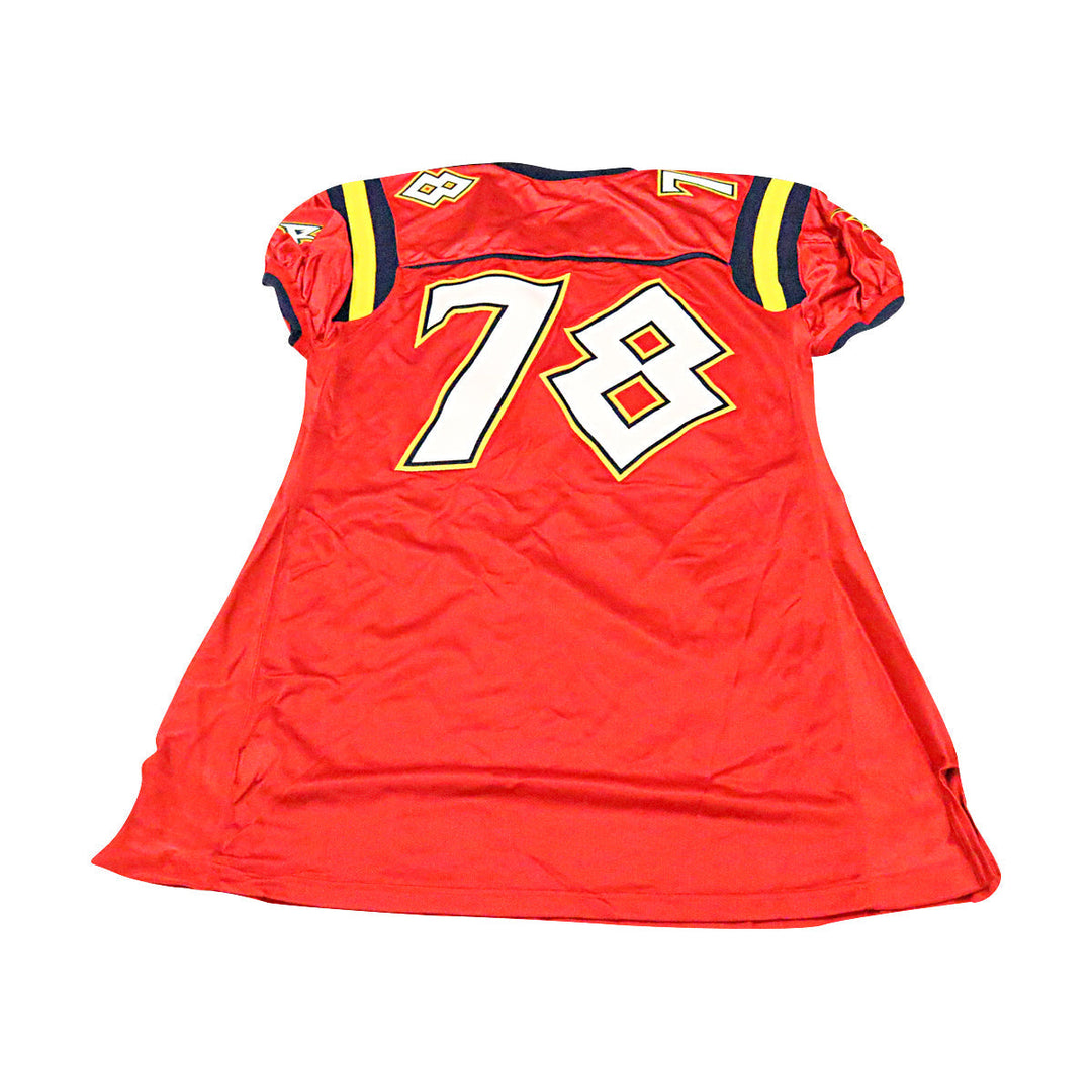 Orlando Rage 2001 #78 Team Issued Home Jersey Size 56 +2