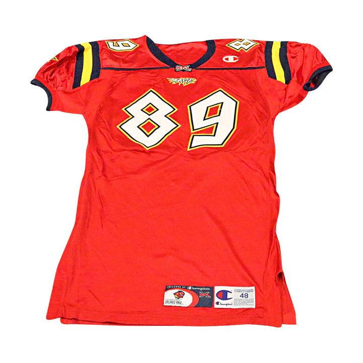 Cohen Orlando Rage 2001 Game Used Home Jersey Size 48 +2