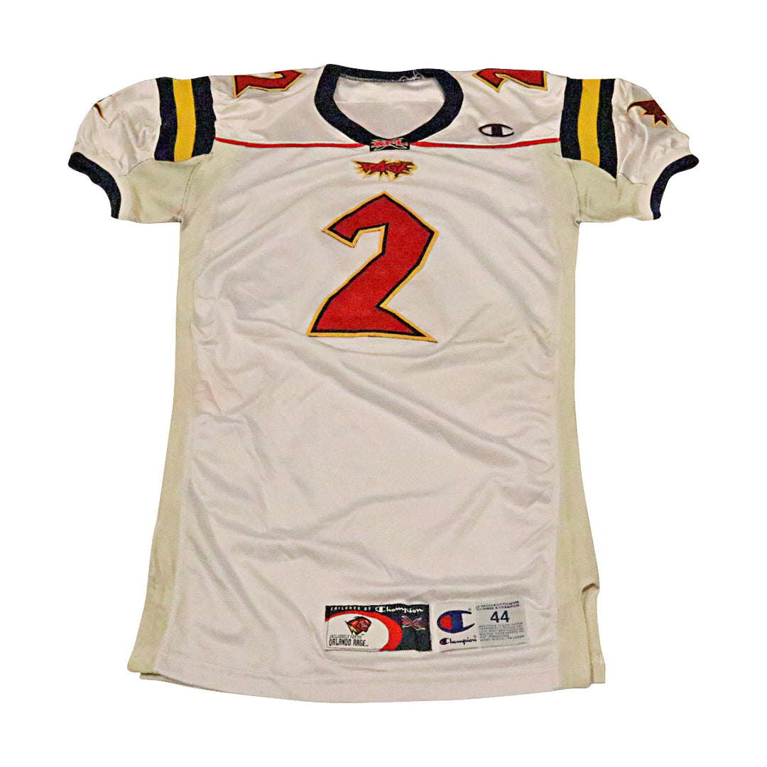 Shannon Culver Orlando Rage 2001 Game Used Away Jersey Size 44 +2