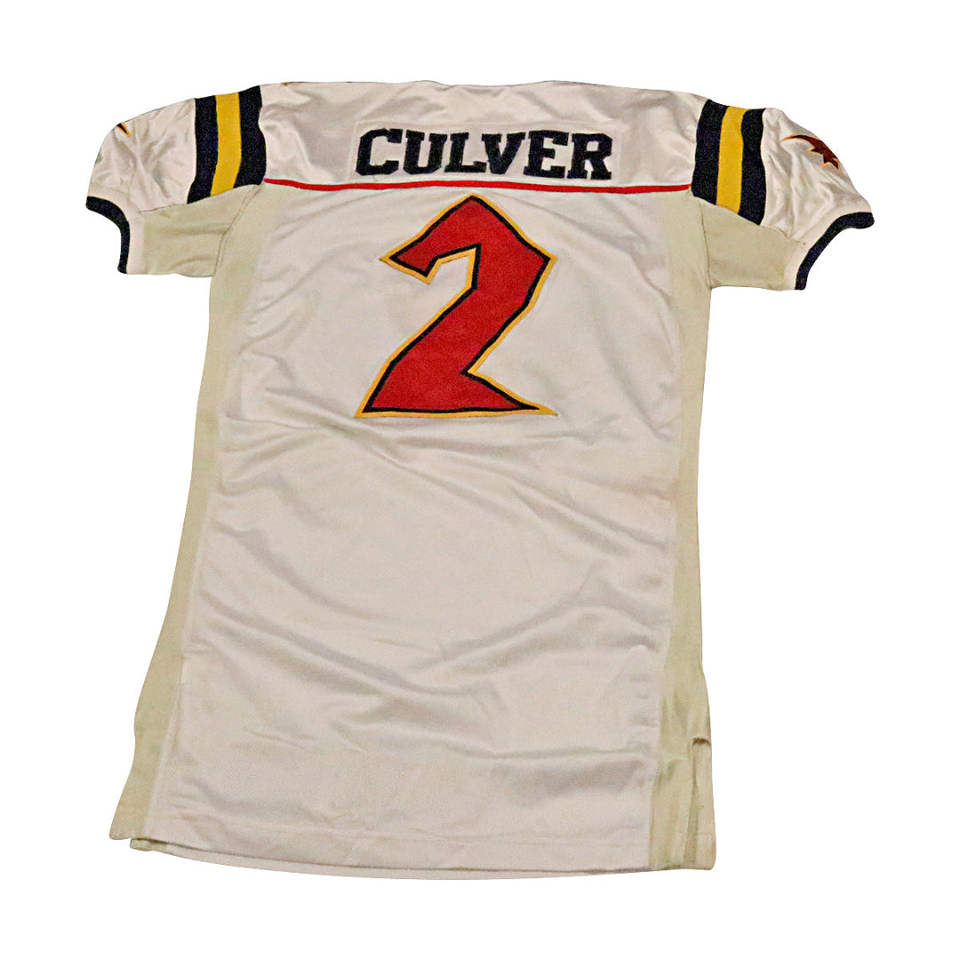 Shannon Culver Orlando Rage 2001 Game Used Away Jersey Size 44 +2