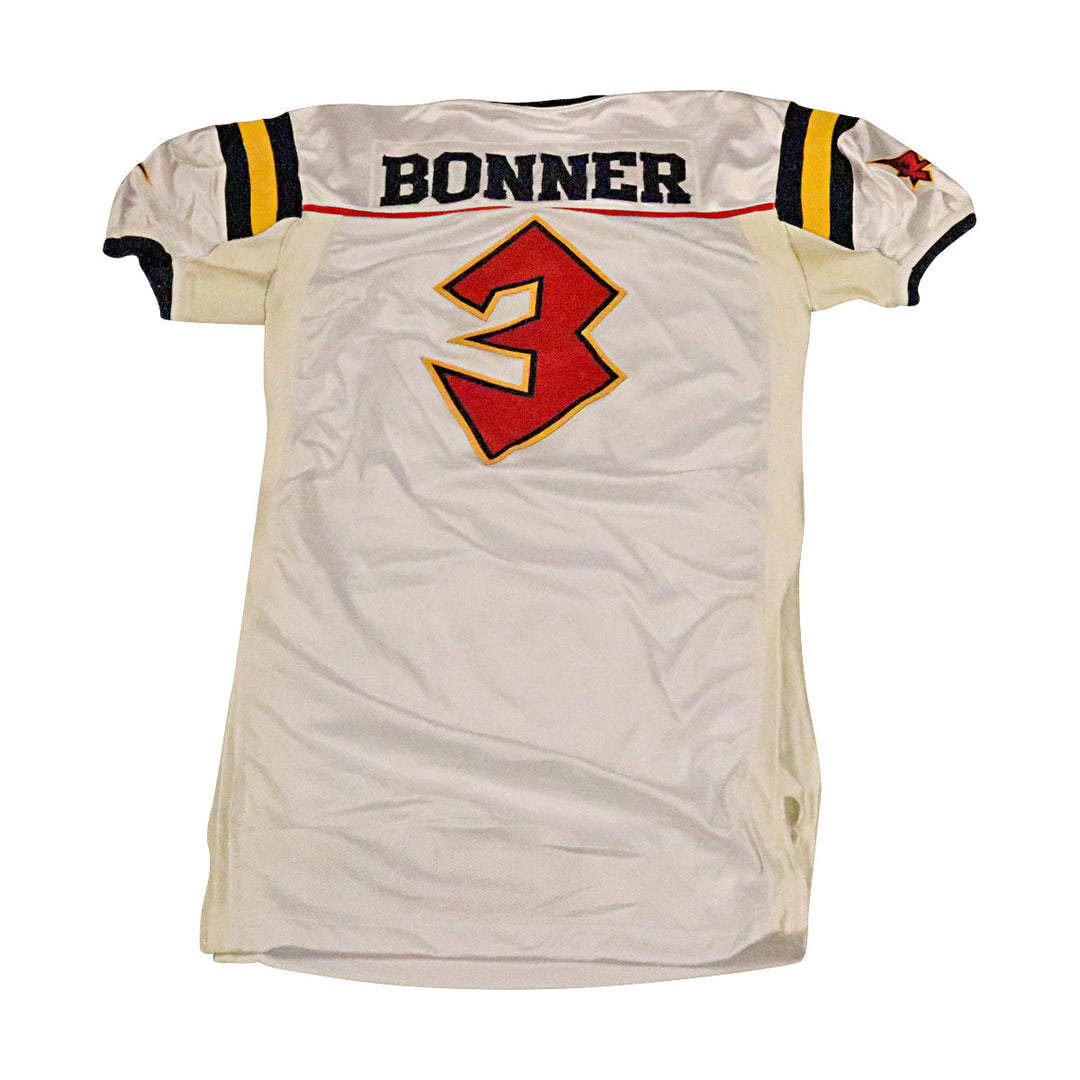 Patrick Bonner Orlando Rage 2001 Game Used Away Jersey Size 44 +2