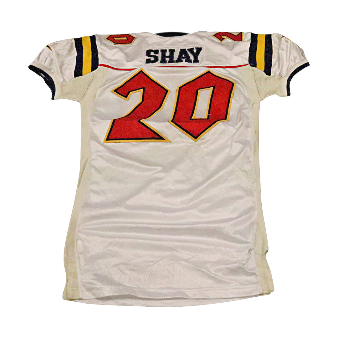 Brian Shay Orlando Rage 2001 Game Used Away Jersey Size 46 +2