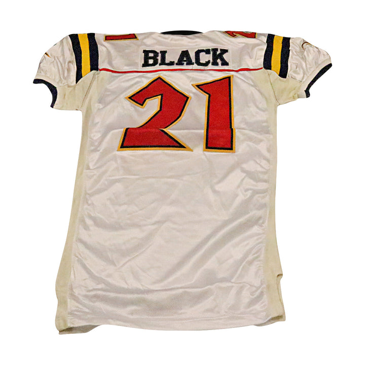 Michael Black Orlando Rage 2001 Game Used Away Jersey Size 46 +2