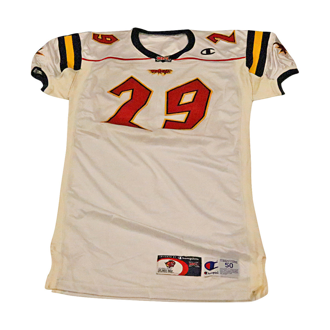 Orlando Rage 2001 #29 Team Issued Away Jersey Size 50 +2