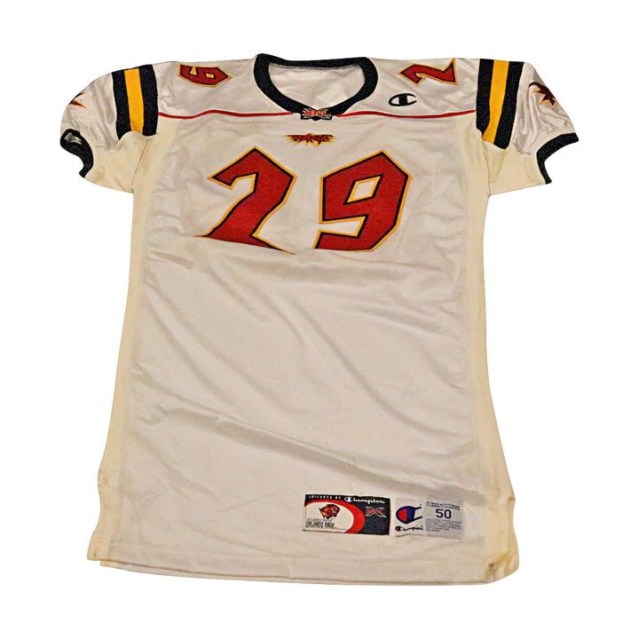 Orlando Rage 2001 #29 Team Issued Away Jersey Size 50 +2