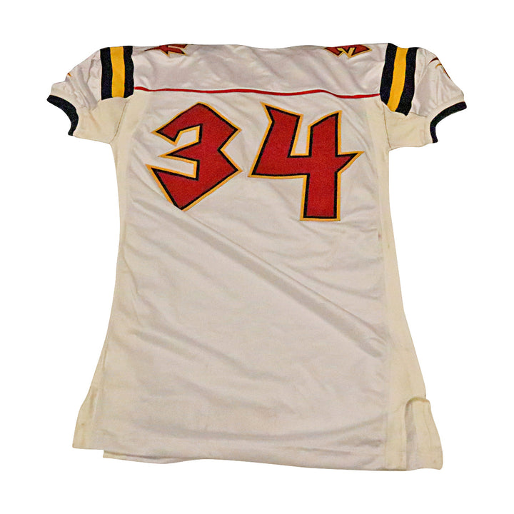 Orlando Rage 2001 #34 Team Issued Away Jersey Size 48 +2