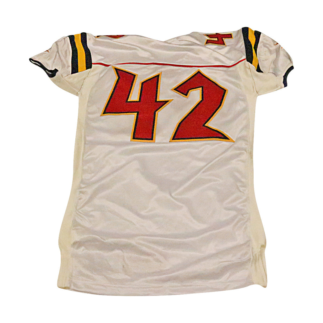 Orlando Rage 2001 #42 Team Issued Away Jersey Size 48 +2