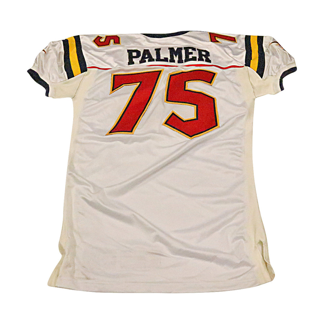 Sterling Palmer Orlando Rage 2001 Game Used Away Jersey Size 52 +2 Linemen Cut