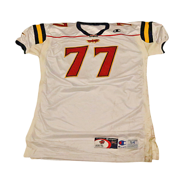 Orlando Rage 2001 #77 Team Issued Away Jersey Size 54 +2