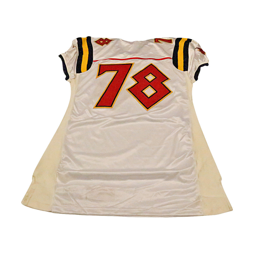 Orlando Rage 2001 #78 Team Issued Away Jersey Size 56 +2 Linemen Cut