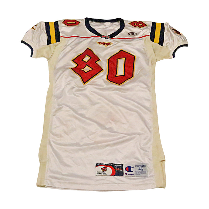Scott Cloman Orlando Rage 2001 Game Used Away Jersey Size 46 +2