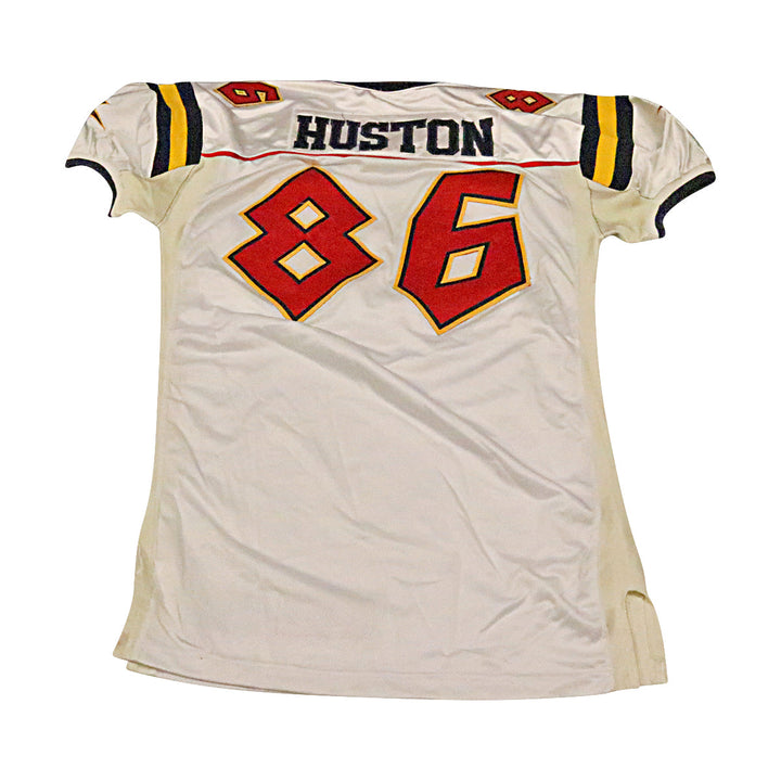 Terrance Huston Orlando Rage 2001 Game Used Away Jersey Size 52 +2