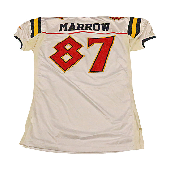 Vince Marrow Orlando Rage 2001 Game Used Away Jersey Size 52 +2