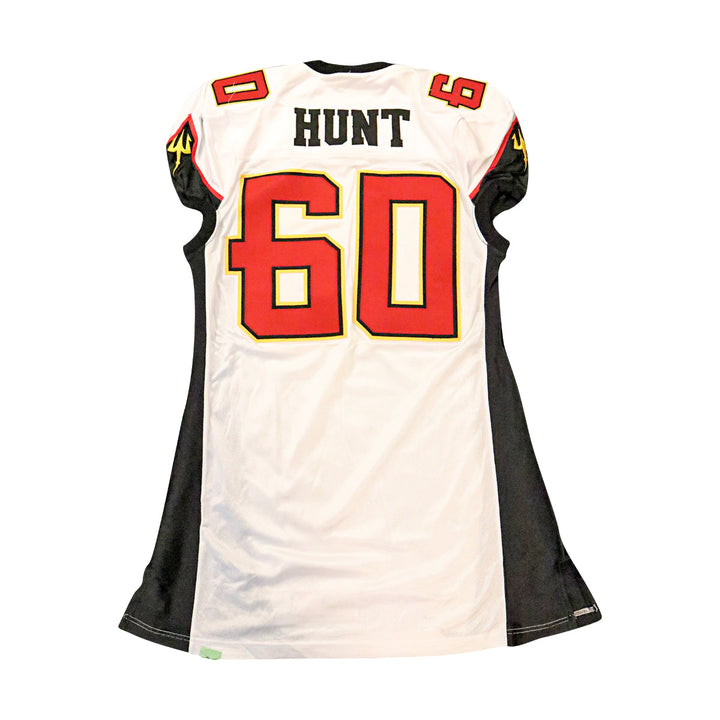 Robert Hunt San Francisco Demons 2001 Game Used Away Jersey Size 52 +2
