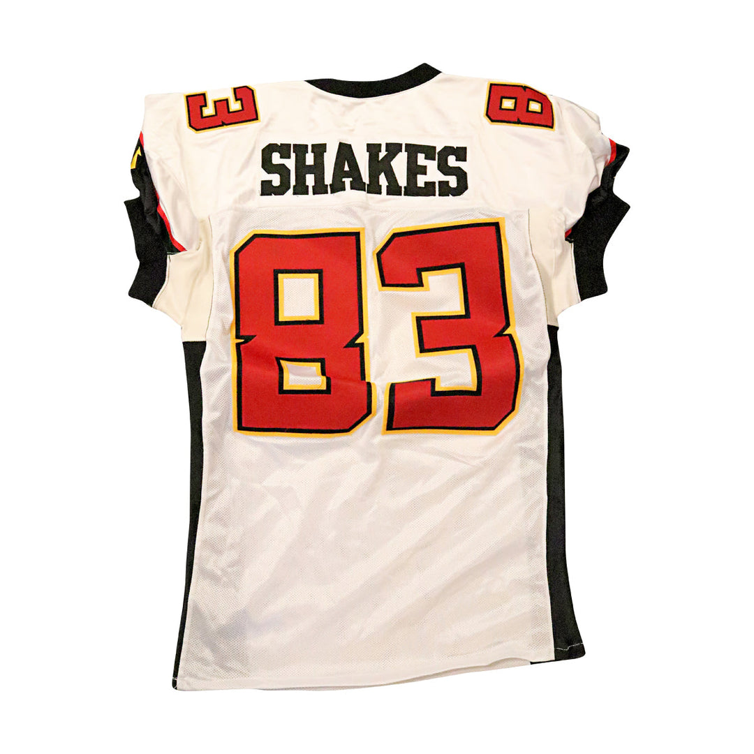 Shakes San Francisco Demons 2001 Game Used Away Jersey Size 48 Hemmed
