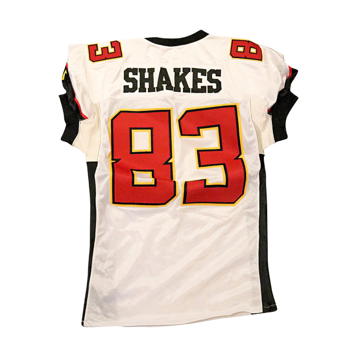 Shakes San Francisco Demons 2001 Game Used Away Jersey Size 48 Hemmed