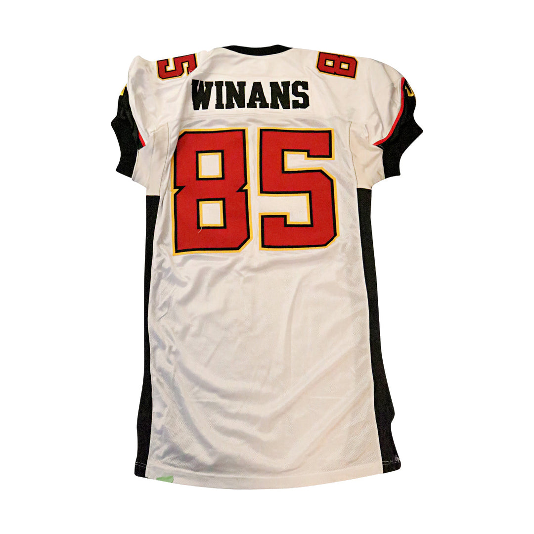 Tydus Winans San Francisco Demons 2001 Game Used Away Jersey Size 50 +2