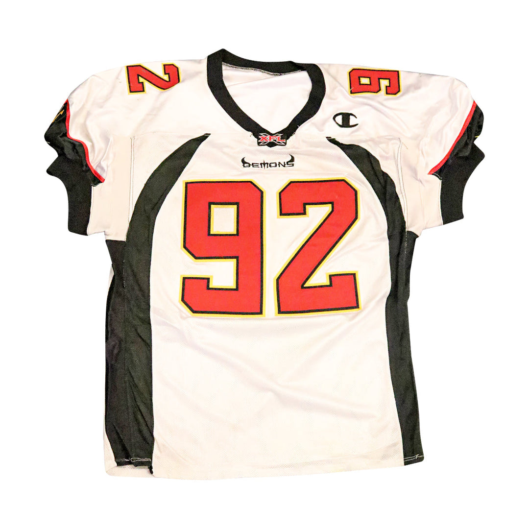 Abdul-Salam Noah San Francisco Demons 2001 Game Used Away Jersey Size 50 Short