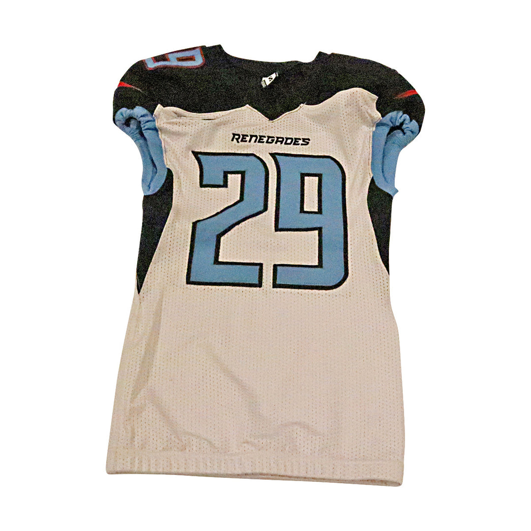 Dallas Renegades 2020 #29 Team Issued Away Jersey S