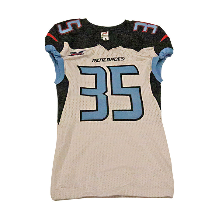 Dallas Renegades 2020 #35 Team Issued Away Jersey S