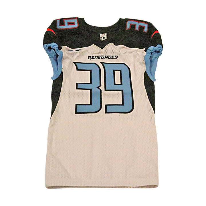 Dallas Renegades 2020 #39 Team Issued Away Jersey M
