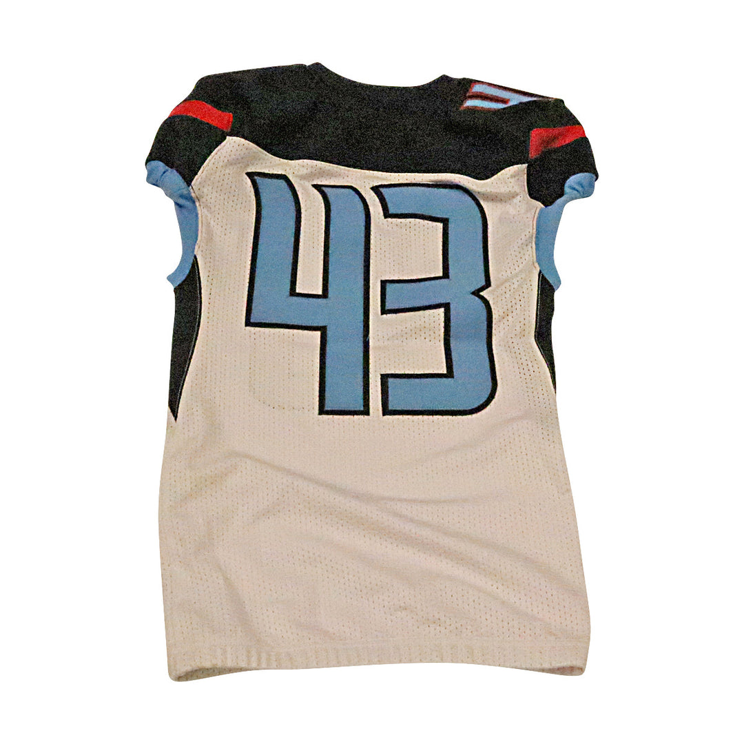Dallas Renegades 2020 #43 Team Issued Away Jersey M
