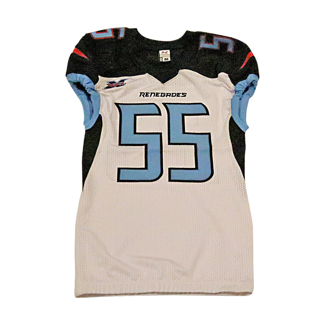 Dallas Renegades 2020 #55 Team Issued Away Jersey M