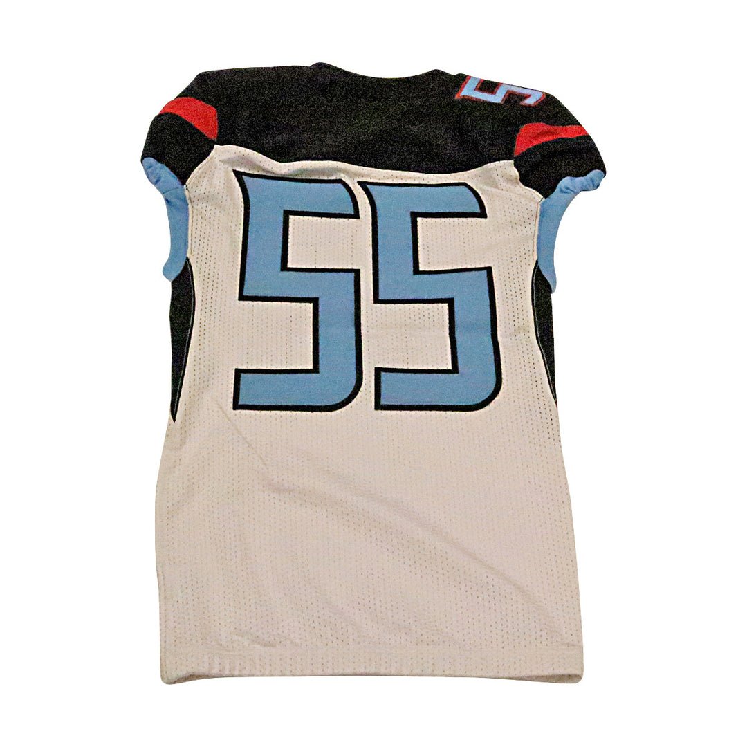 Dallas Renegades 2020 #55 Team Issued Away Jersey M