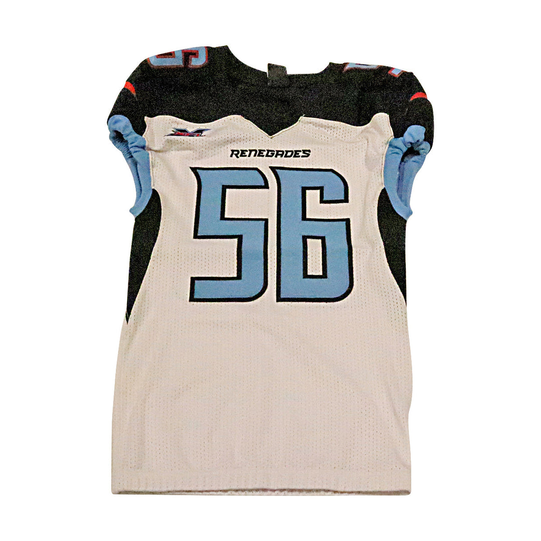 Dallas Renegades 2020 #56 Team Issued Away Jersey M