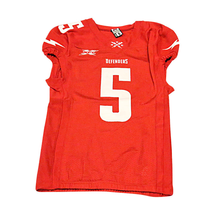 Deion Holliman DC Defenders 2020 Game Issued Home Jersey S
