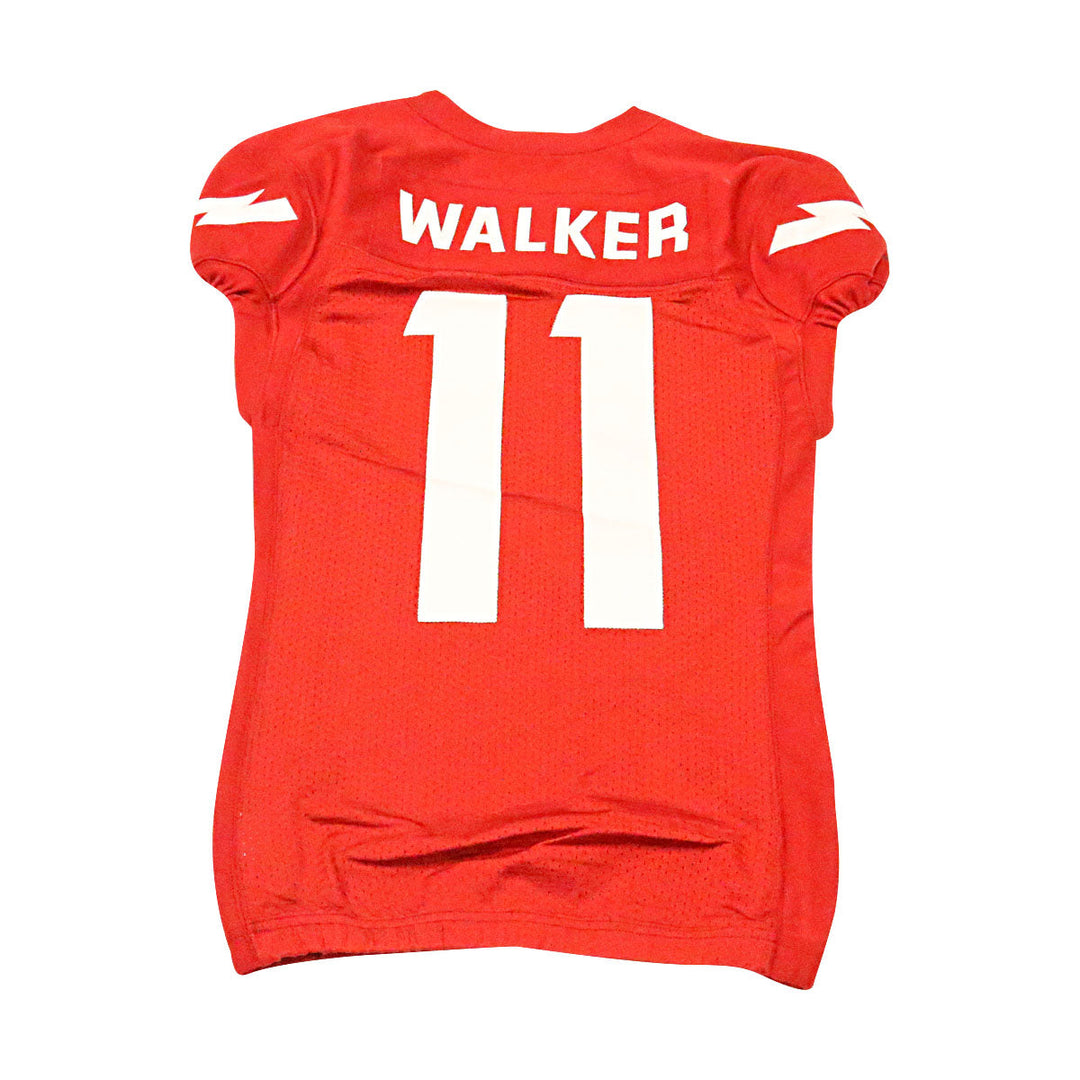 Walker DC Defenders 2020 Game Used Home Jersey S