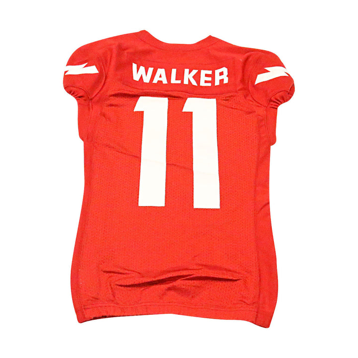 Walker DC Defenders 2020 Game Used Home Jersey S