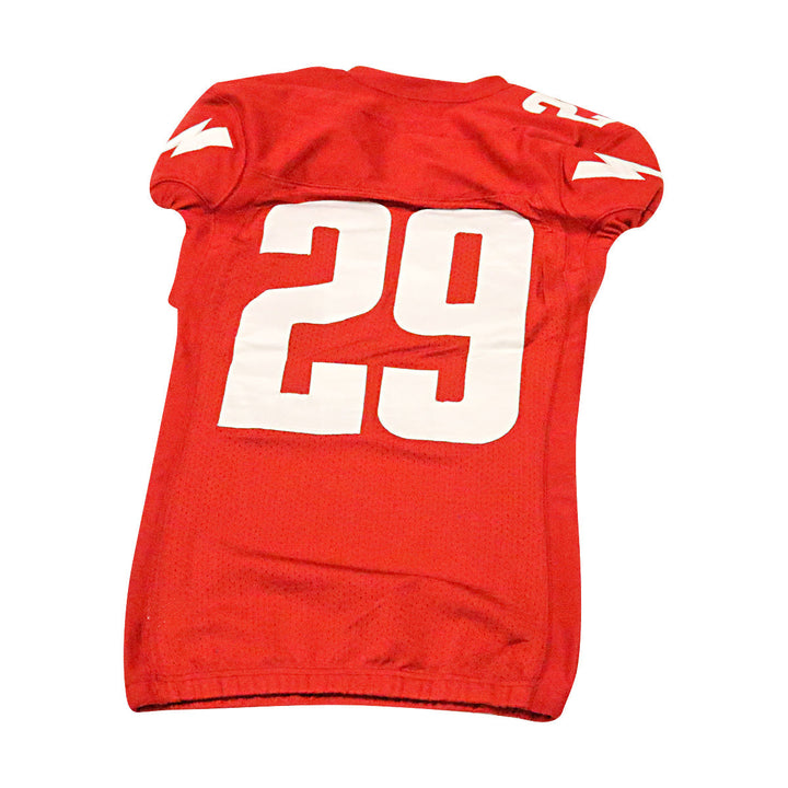 Tyree Kinnel DC Defenders 2020 Game Used Home Jersey #29 Nameplate Removed S