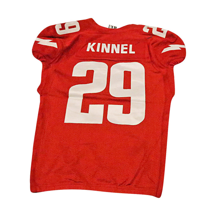 Tyree Kinnel DC Defenders 2020 Game Used Home Jersey L