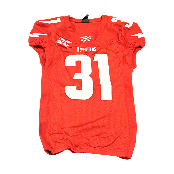 DC Defenders 2020 #31 Team Issued Home Jersey #31 S