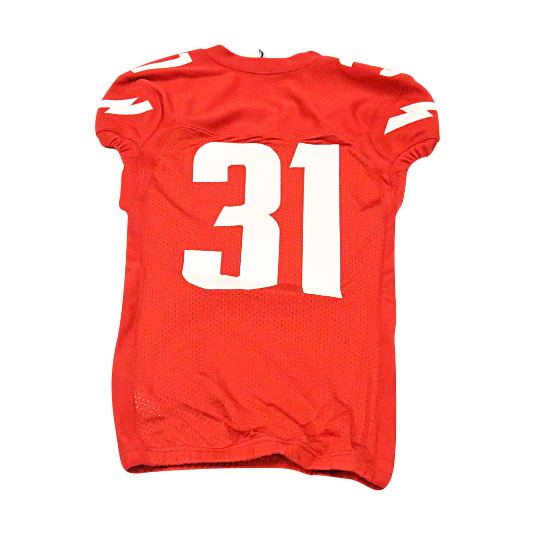 DC Defenders 2020 #31 Team Issued Home Jersey #31 S