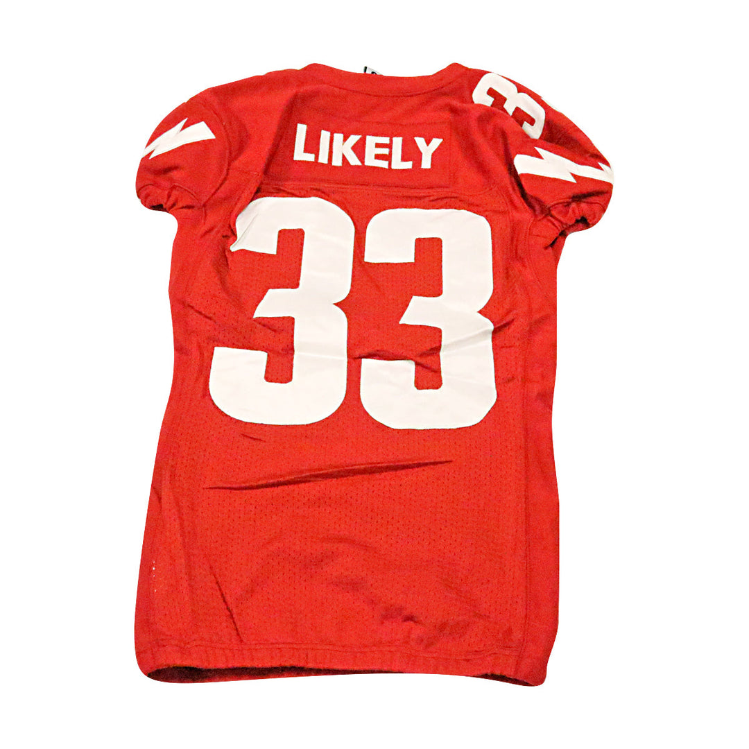 Will Likely DC Defenders 2020 Game Used Home Jersey S
