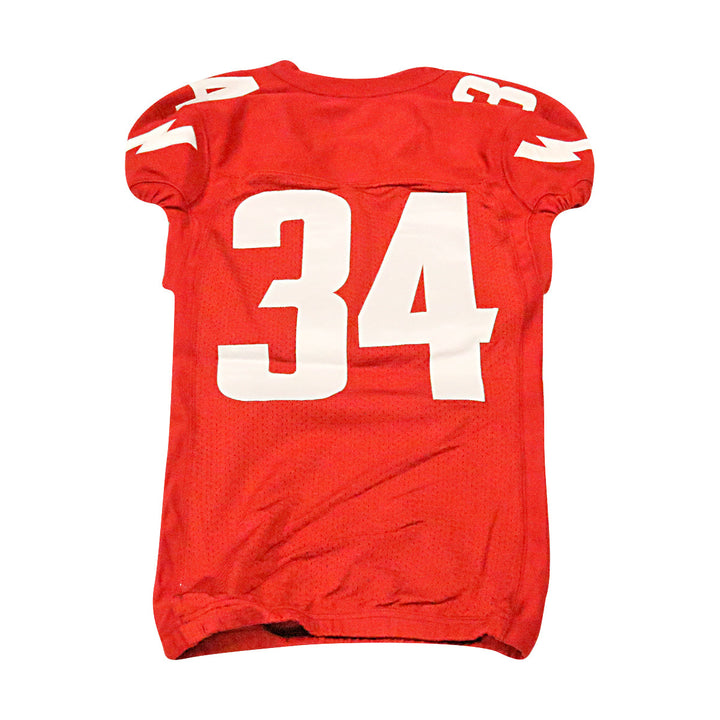 DC Defenders 2020 #34 Team Issued Home Jersey S