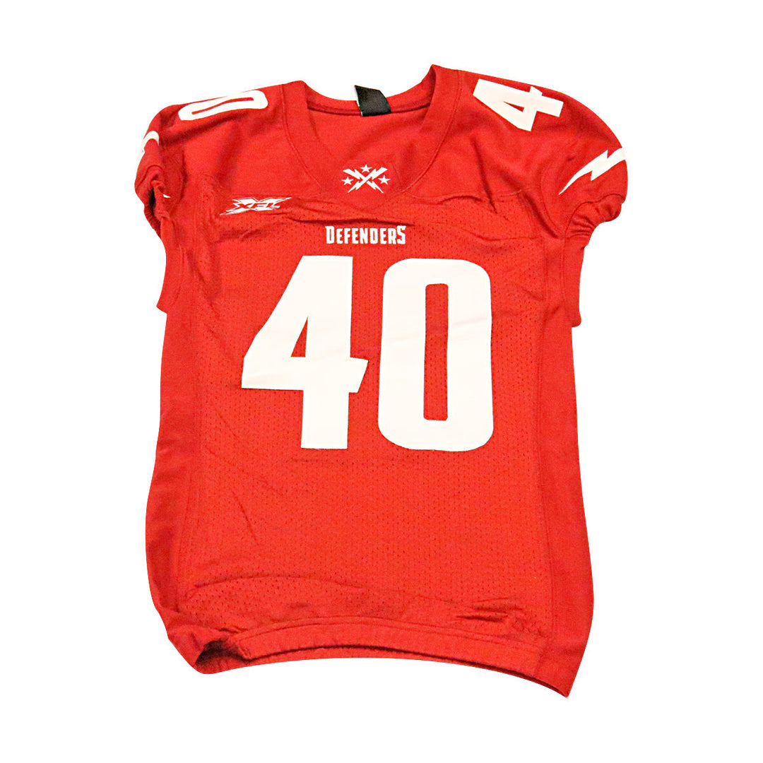 DC Defenders 2020 #40 Team Issued Home Jersey M