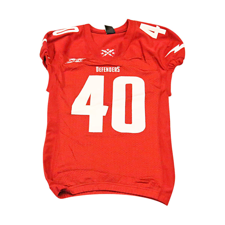 DC Defenders 2020 #40 Team Issued Home Jersey M